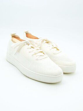 Fitflop Rally Multi-knit Ultra-light Trainers | White | Men's 9